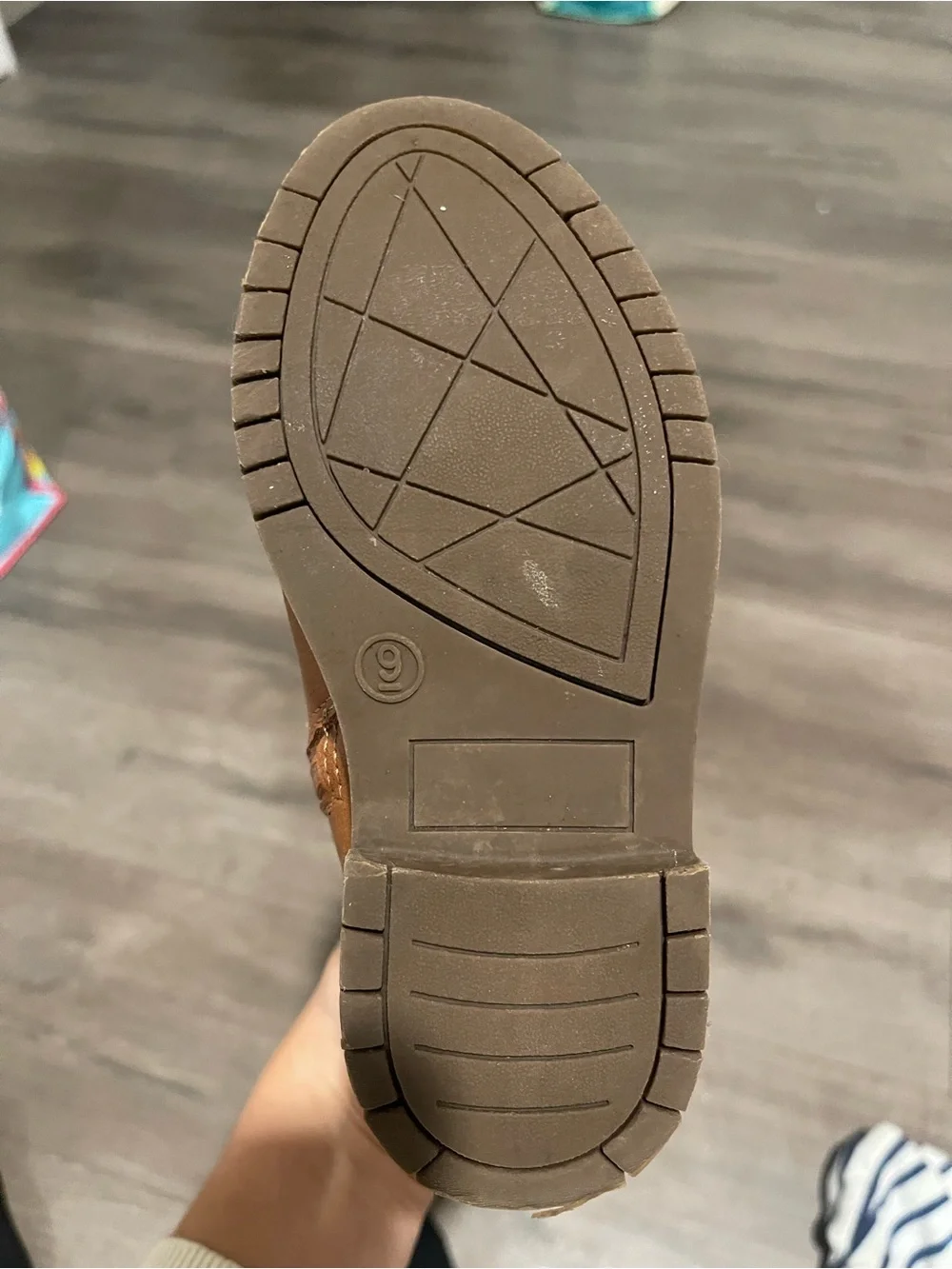 Cat & Jack Tan Chelsea Ankle Boots for Kids